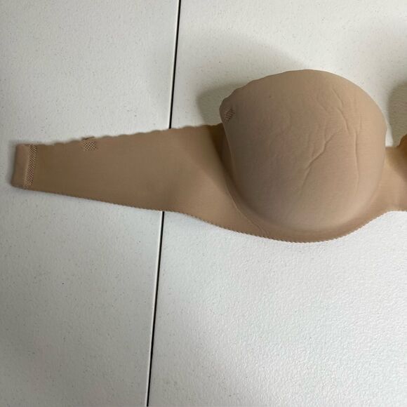 Victorias Secret Angels Secret Embrace Nude Strapless Bra Size 34C NO STRAPS - Picture 5 of 13